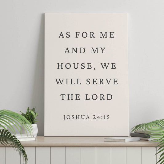 As For Me And My House